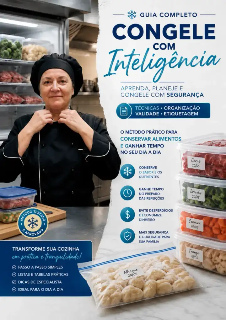 Técnicas de Congelamento para Armazenar e Vender